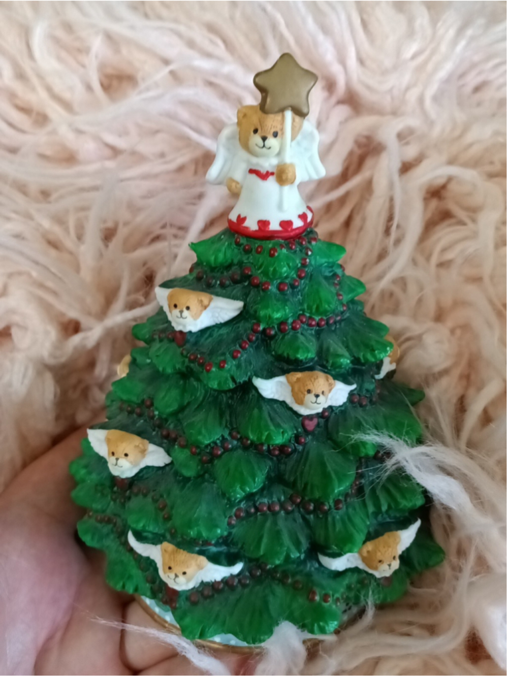 Lucy & Me 1993 Musical Christmas Tree 250058 Plays “Deck The Halls” Plays Music
